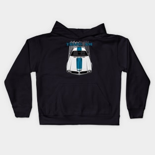 Pontiac Transam 1972 - White and Blue Kids Hoodie